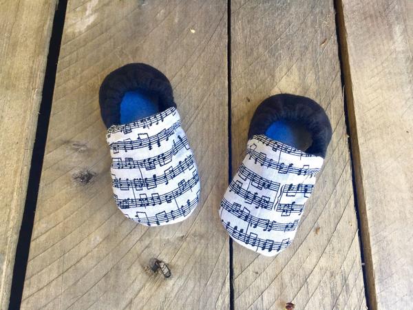 Music Note Moccasins