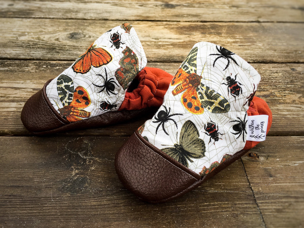 Autumn Insect Moccasins