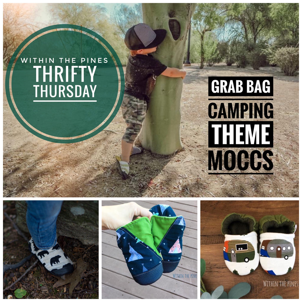 Camping Theme Thrifty Thursday Grab Bag Moccs