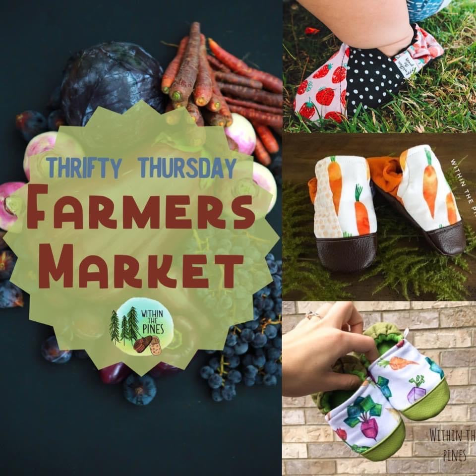 Farmers Market Thrifty Thursday Grab Bag Moccs
