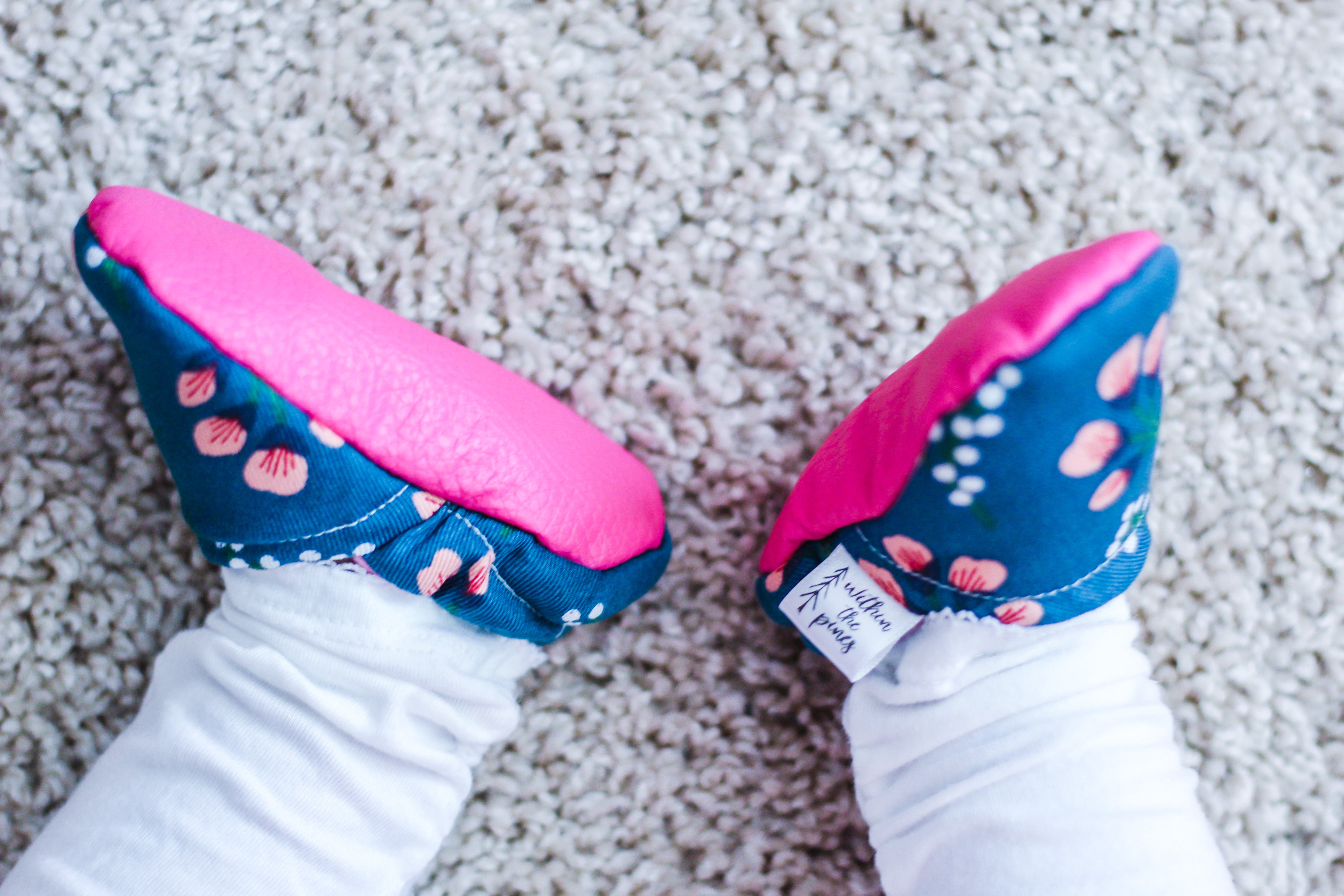 Whimsical Blooms Moccs