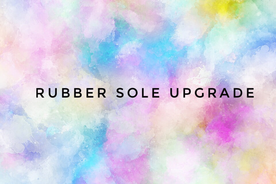 Rubber sole upgrade