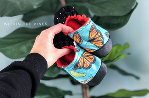 Spring Butterfly Moccs